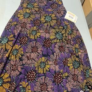 Floral Women's Skirt - Multicolor